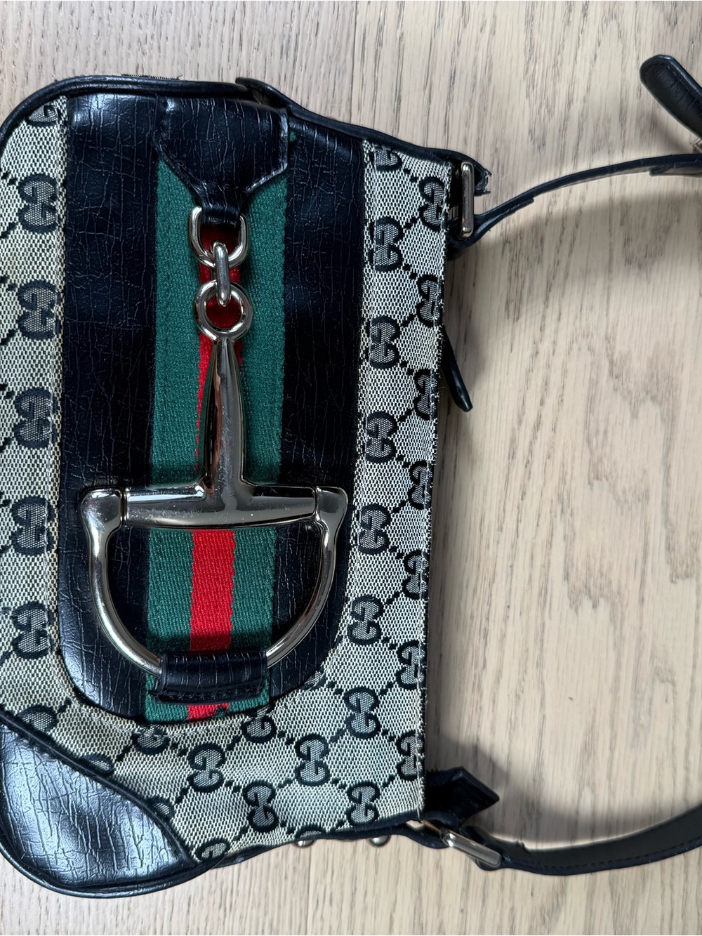 Gucci Hasler Pochette Brown